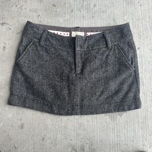 American Eagle Outfitters Dark Gray Mini Skirt